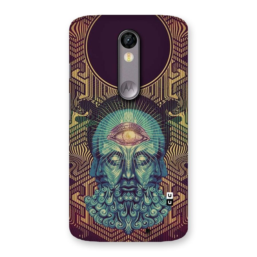 Eye Design Back Case for Moto X Force