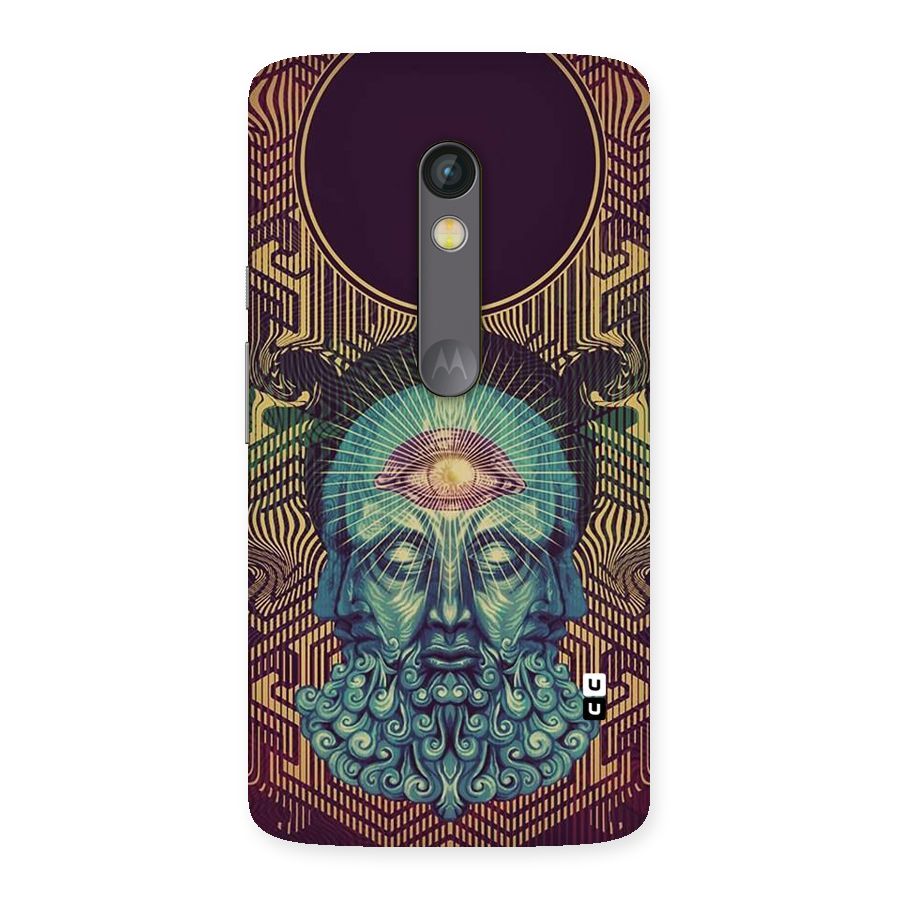 Eye Design Back Case for Moto X Play
