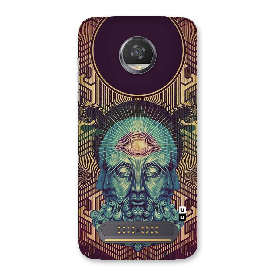 Eye Design Back Case for Moto Z2 Play