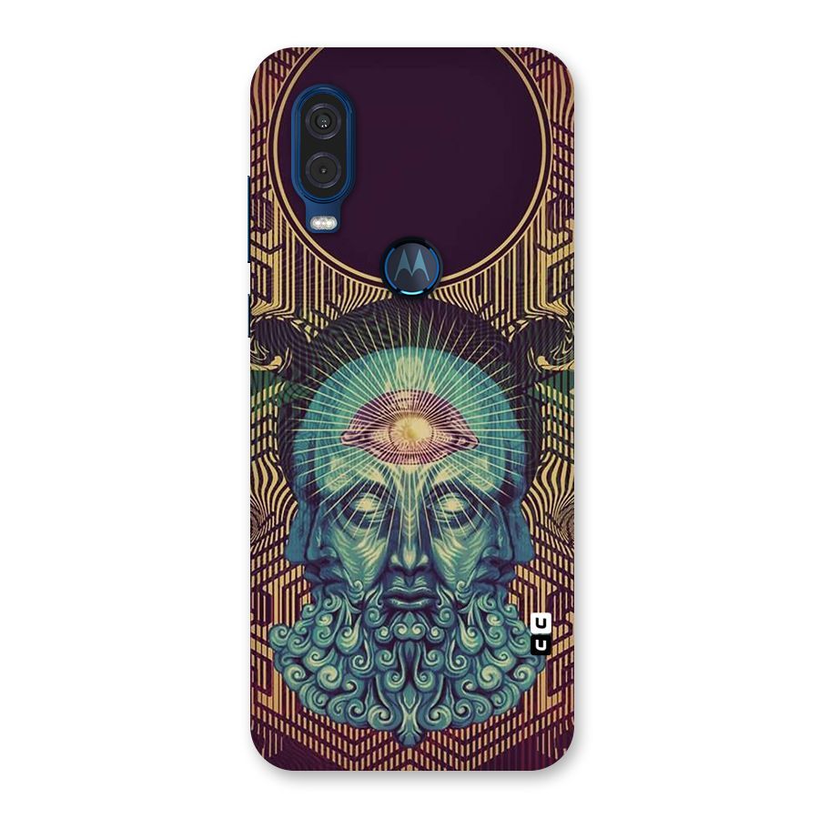 Eye Design Back Case for Motorola One Vision