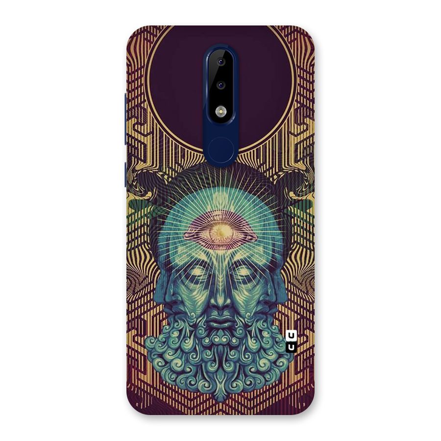 Eye Design Back Case for Nokia 5.1 Plus