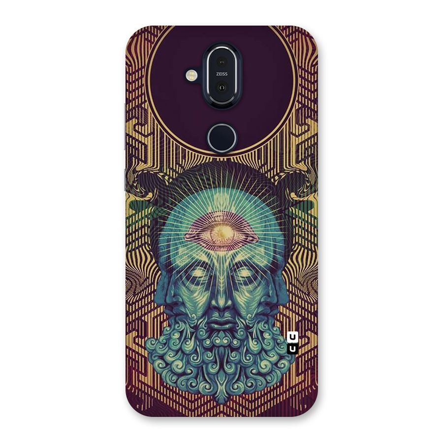 Eye Design Back Case for Nokia 8.1