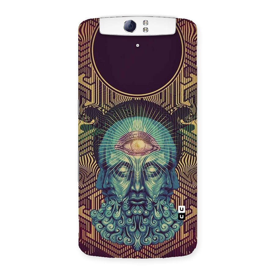 Eye Design Back Case for Oppo N1