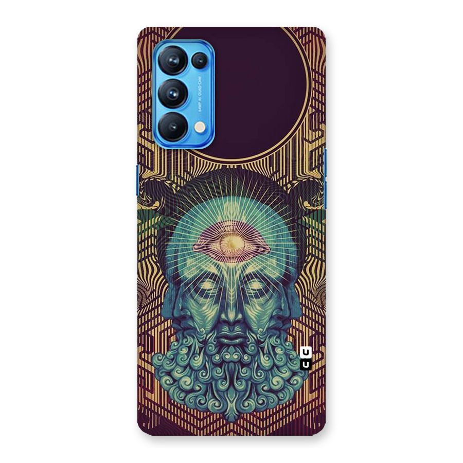 Eye Design Back Case for Oppo Reno5 Pro 5G