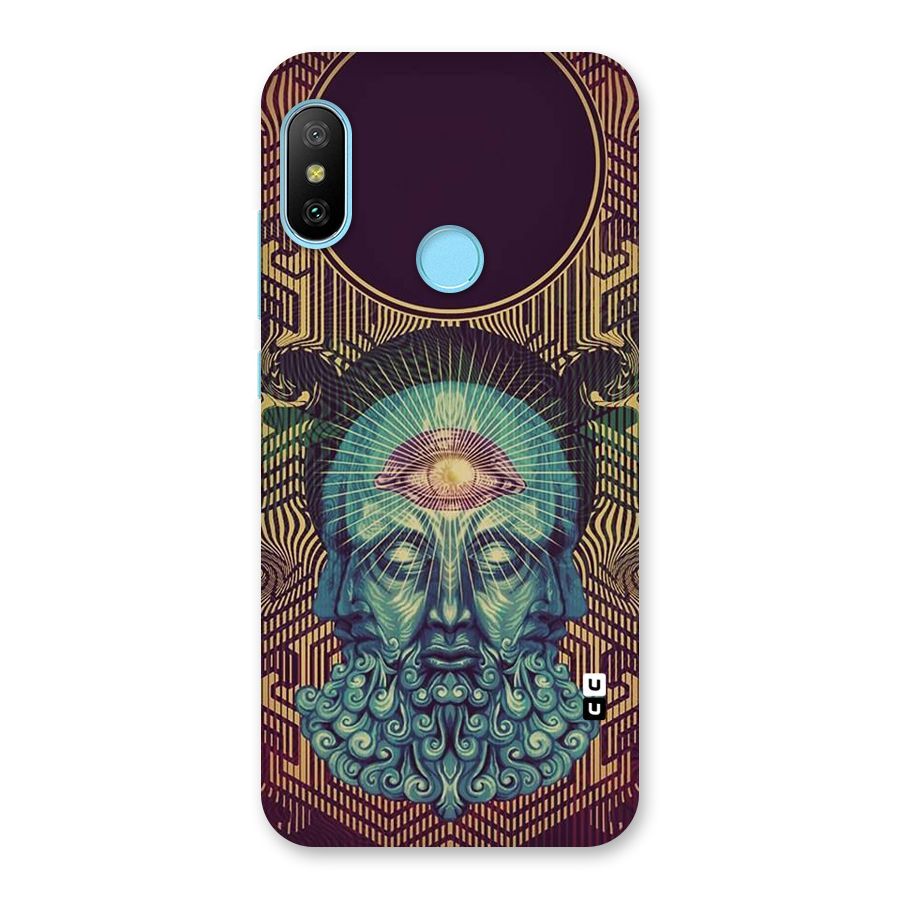 Eye Design Back Case for Redmi 6 Pro