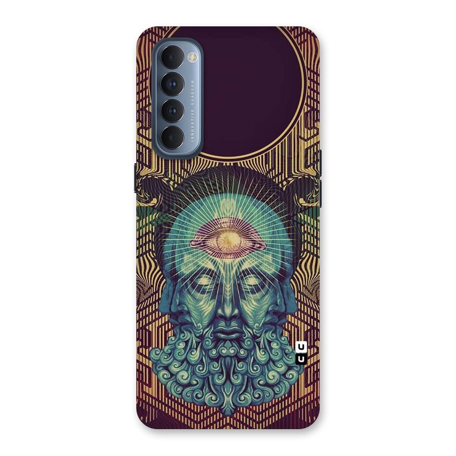 Eye Design Back Case for Reno4 Pro