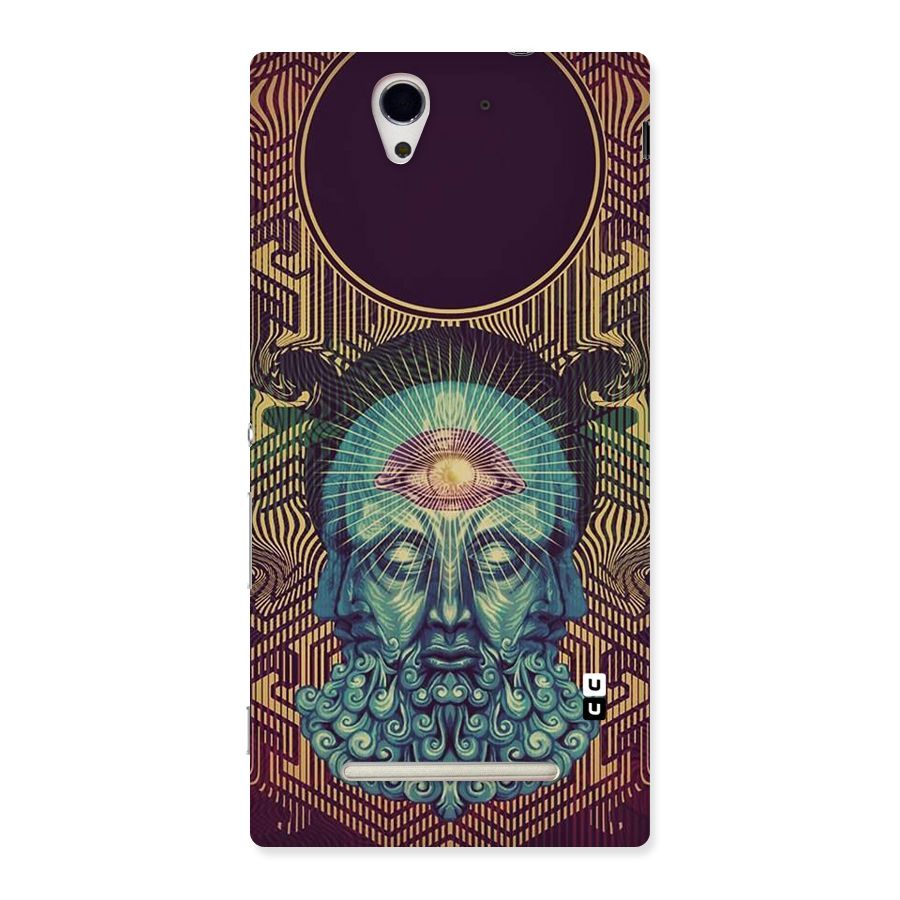Eye Design Back Case for Sony Xperia C3