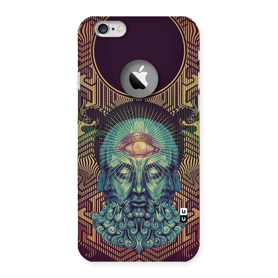Eye Design Back Case for iPhone 6 Logo Cut