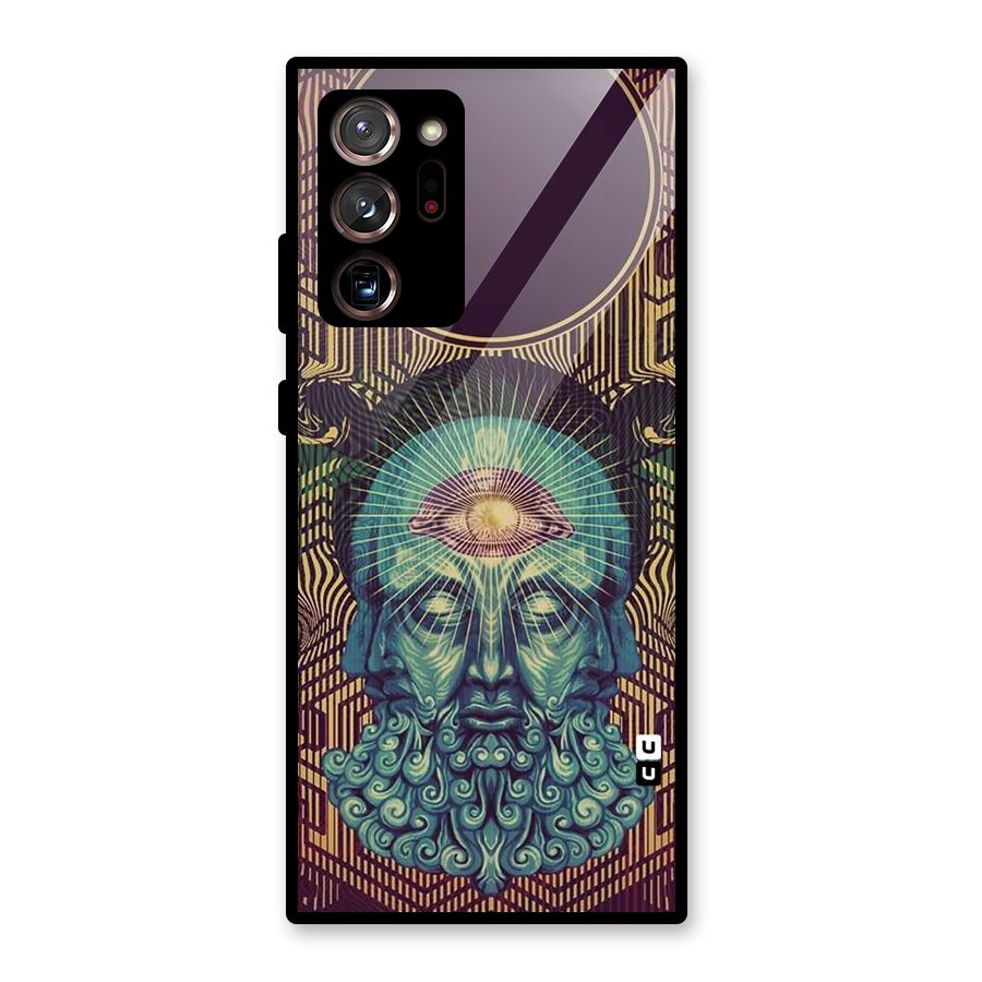 Eye Design Glass Back Case for Galaxy Note 20 Ultra 5G