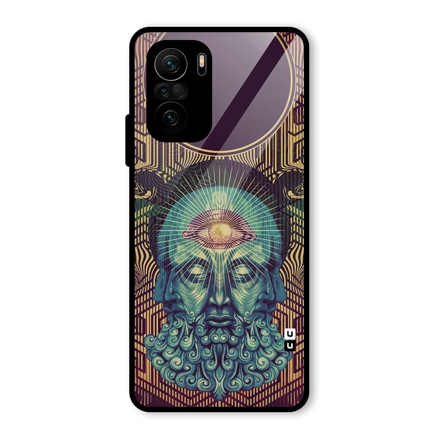 Eye Design Glass Back Case for Mi 11X Pro