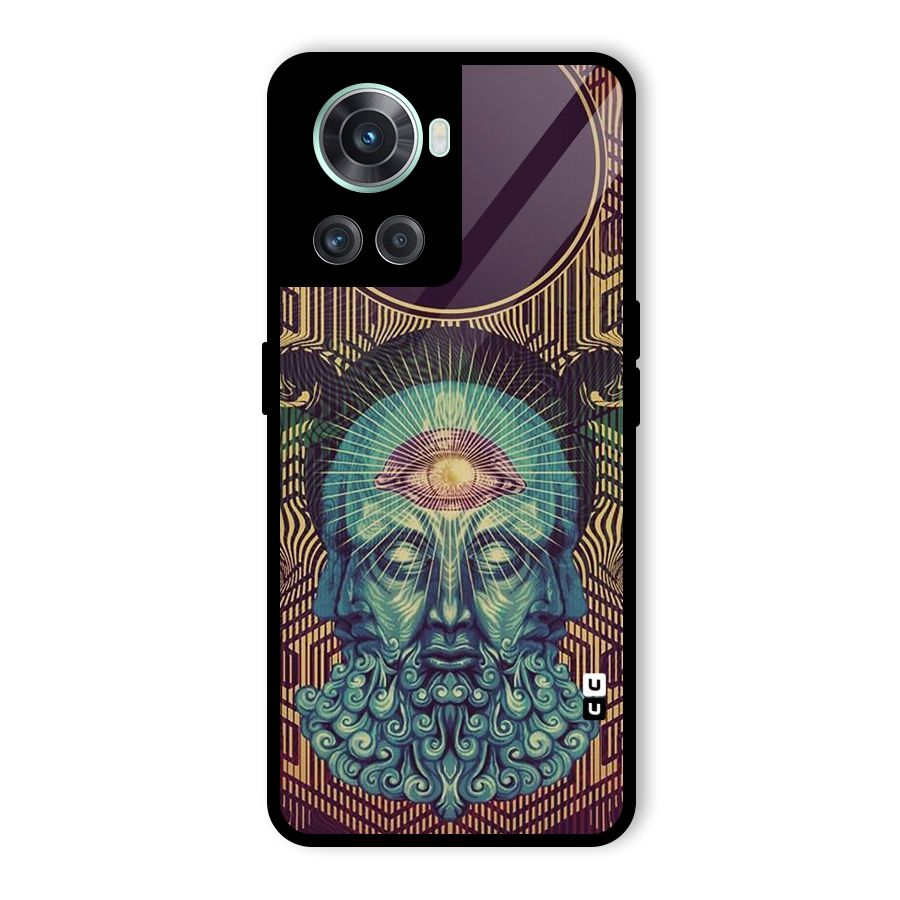 Eye Design Glass Back Case for OnePlus 10R