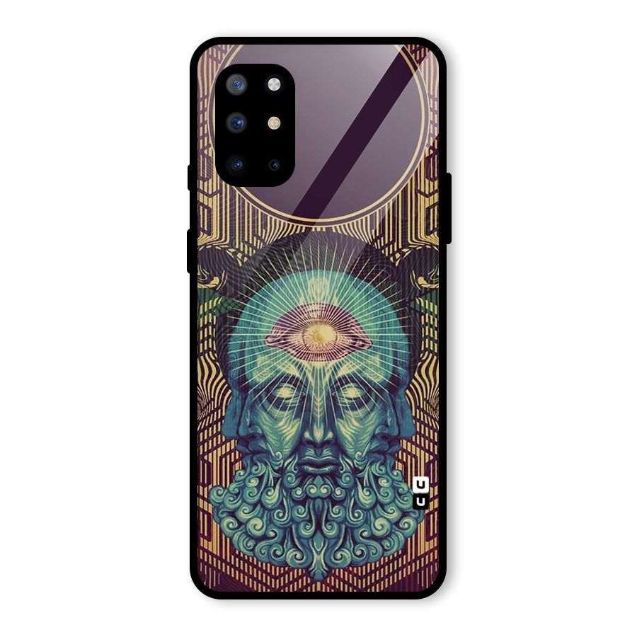 Eye Design Glass Back Case for OnePlus 8T