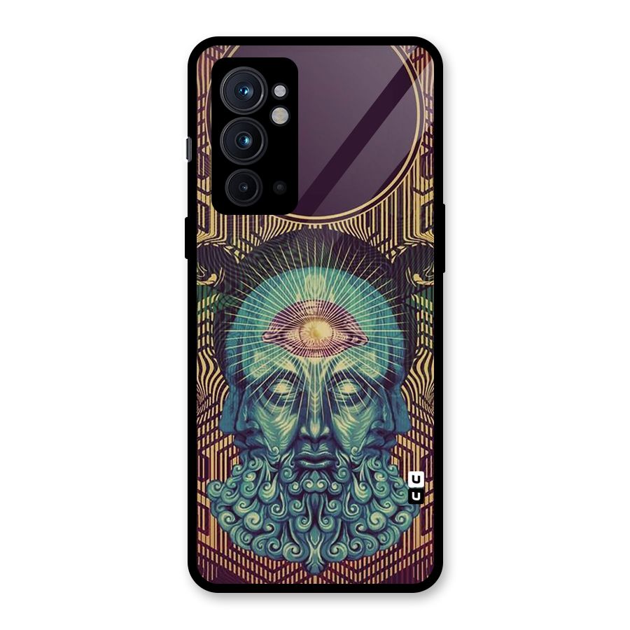 Eye Design Glass Back Case for OnePlus 9RT 5G