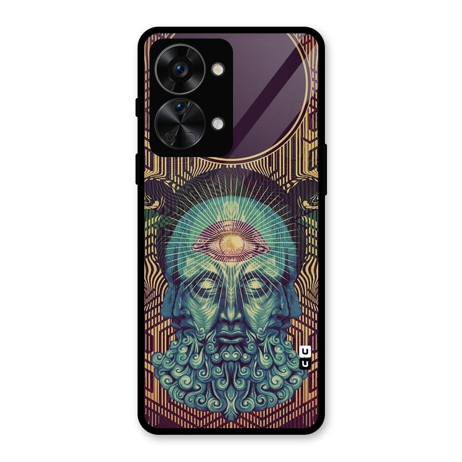 Eye Design Glass Back Case for OnePlus Nord 2T