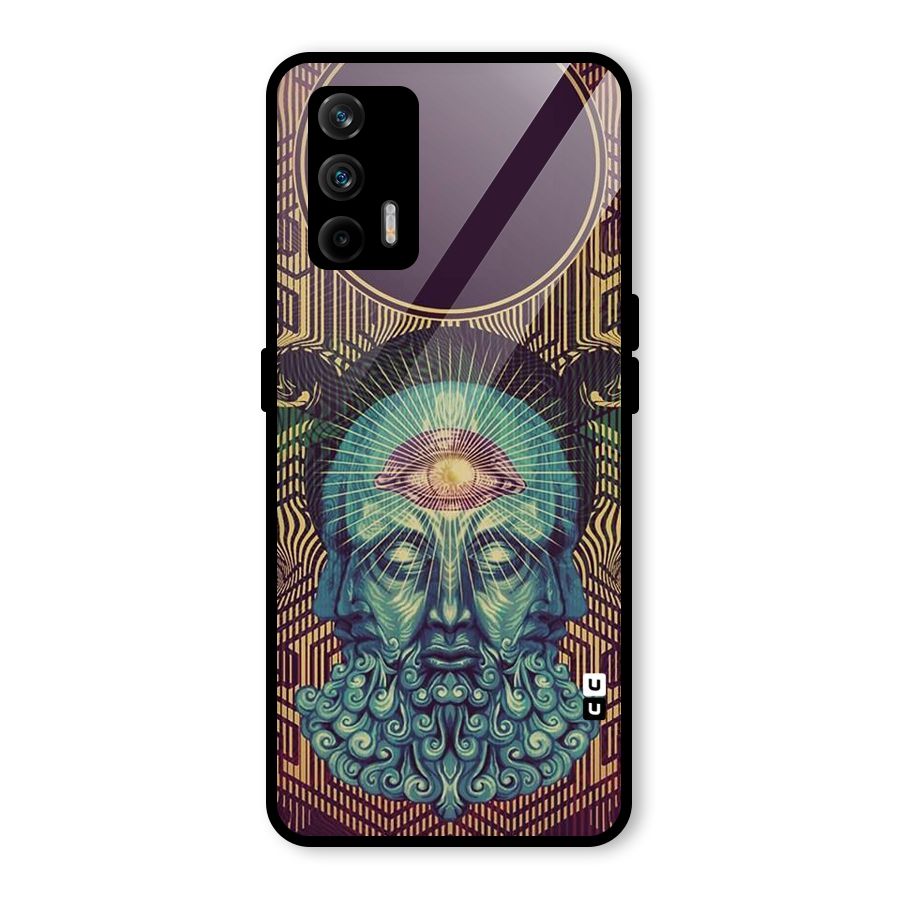 Eye Design Glass Back Case for Realme GT 5G