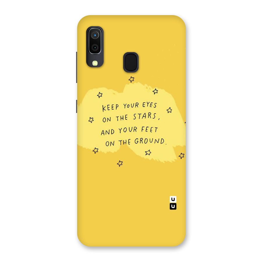 Eyes On Stars Back Case for Galaxy A30