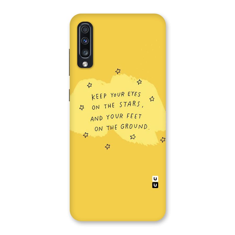 Eyes On Stars Back Case for Galaxy A70
