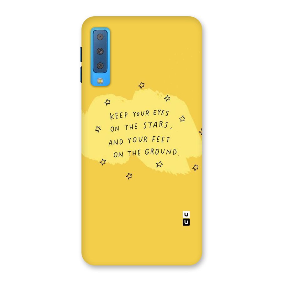 Eyes On Stars Back Case for Galaxy A7 (2018)