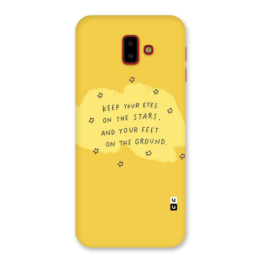 Eyes On Stars Back Case for Galaxy J6 Plus