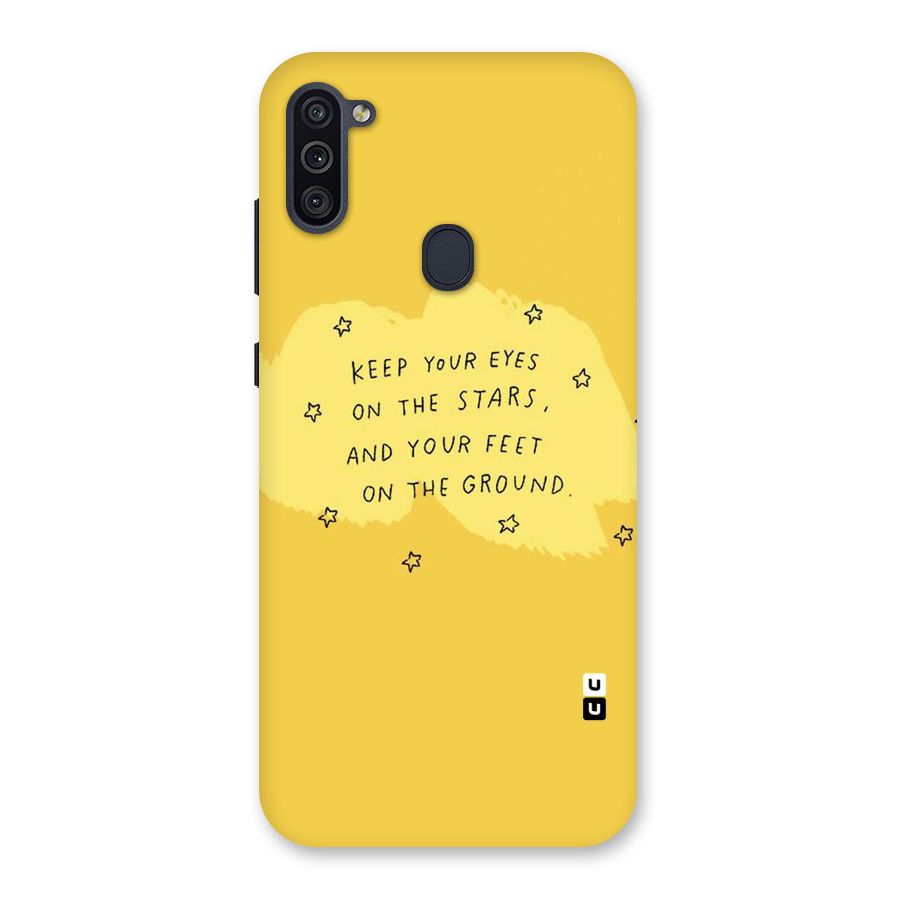 Eyes On Stars Back Case for Galaxy M11