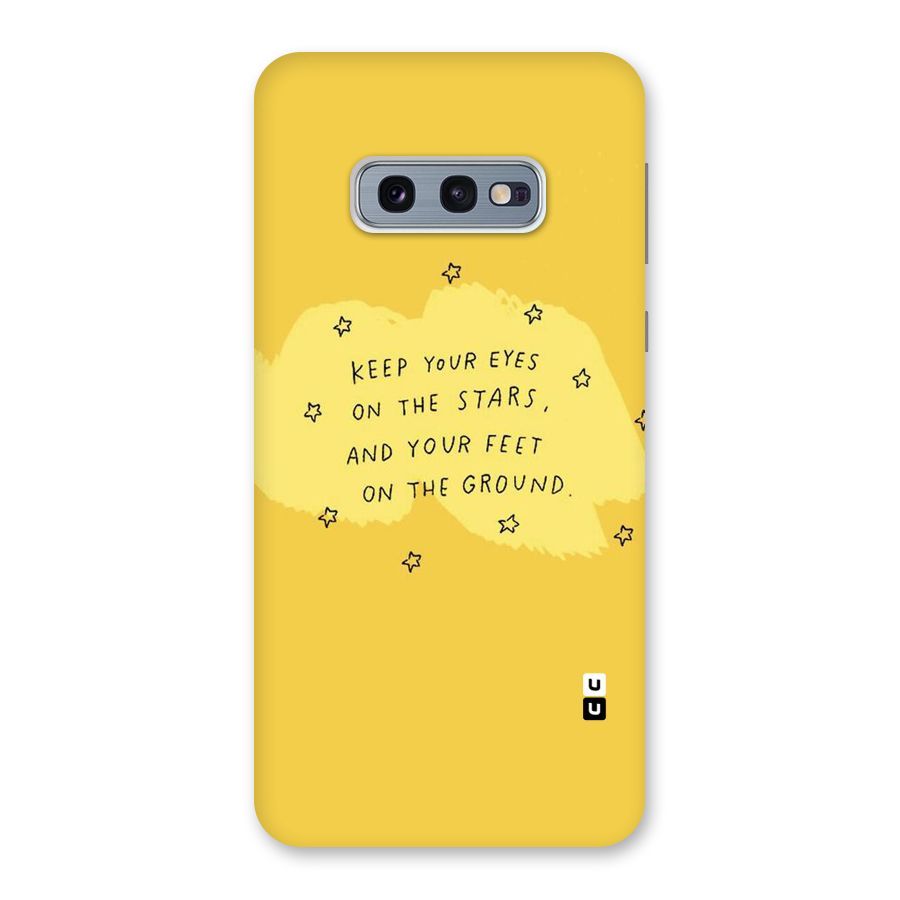 Eyes On Stars Back Case for Galaxy S10e