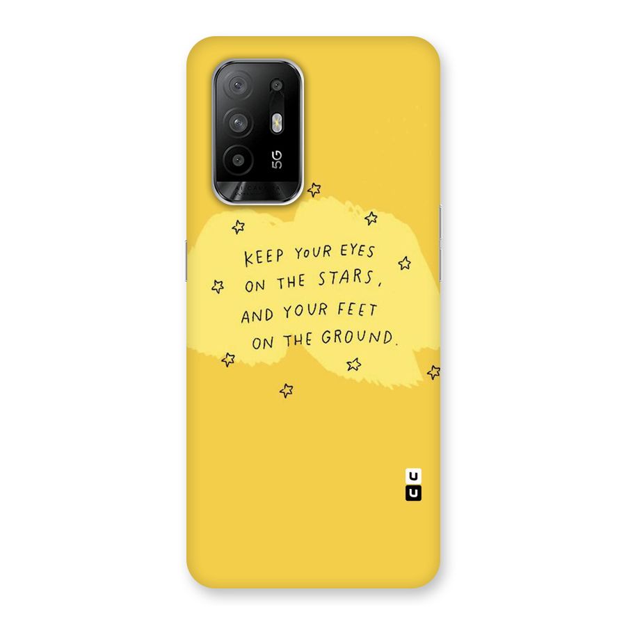 Eyes On Stars Back Case for Oppo F19 Pro Plus 5G