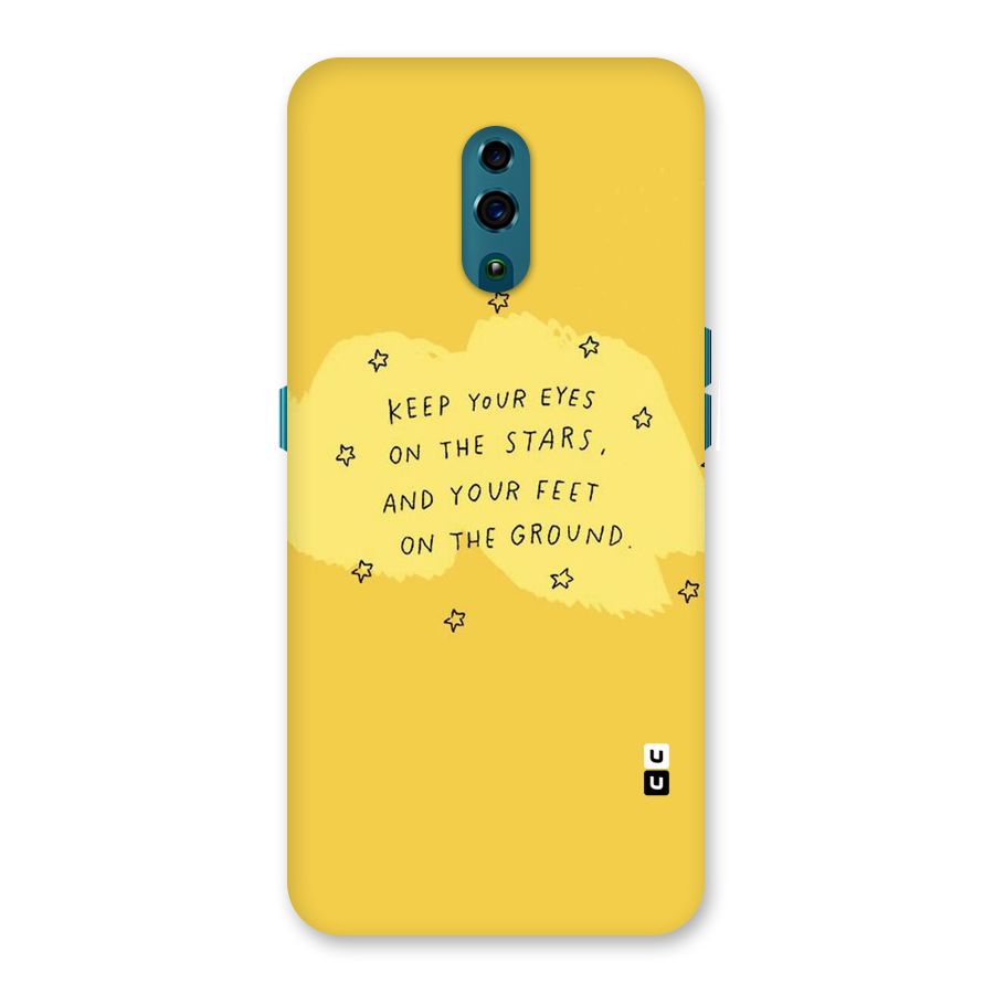 Eyes On Stars Back Case for Oppo Reno