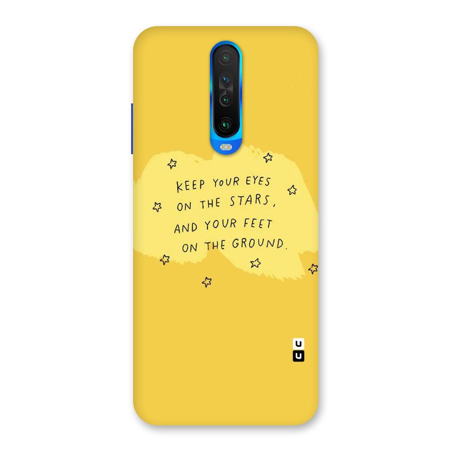 Eyes On Stars Back Case for Poco X2