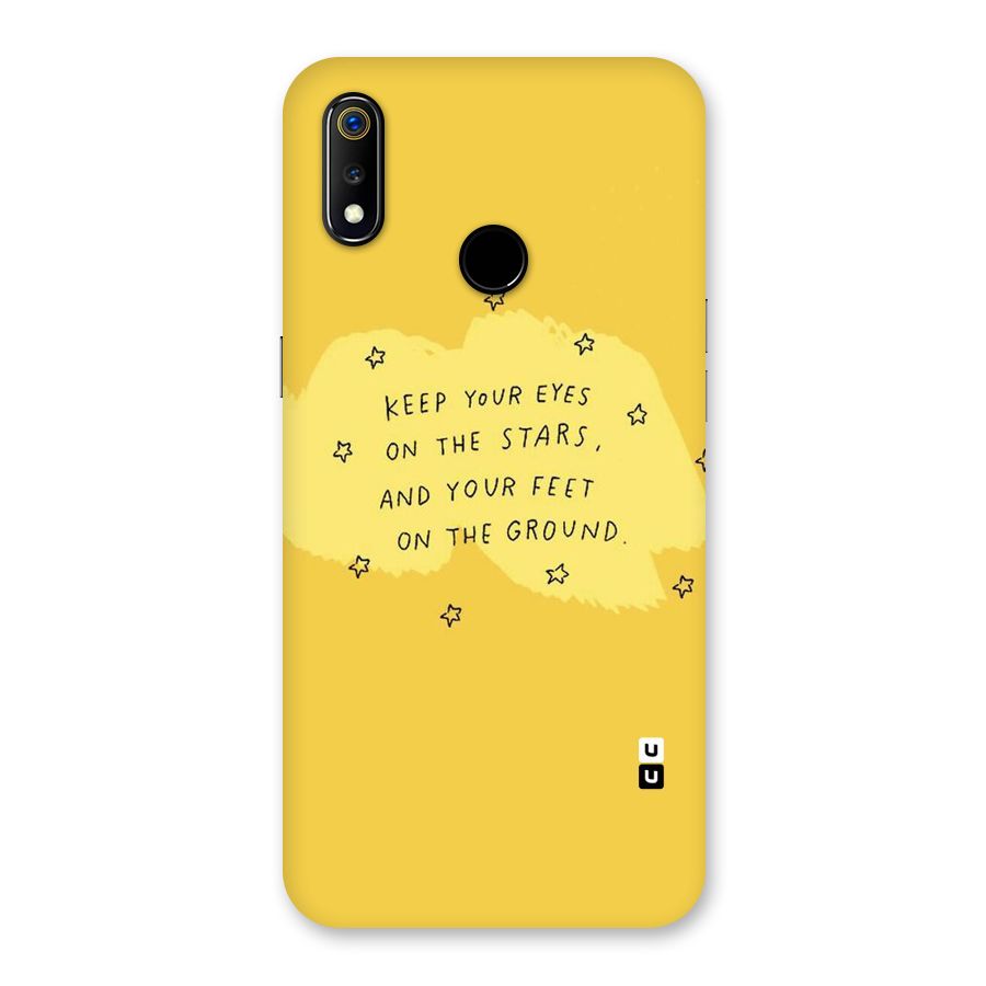 Eyes On Stars Back Case for Realme 3