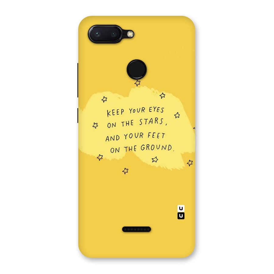 Eyes On Stars Back Case for Redmi 6