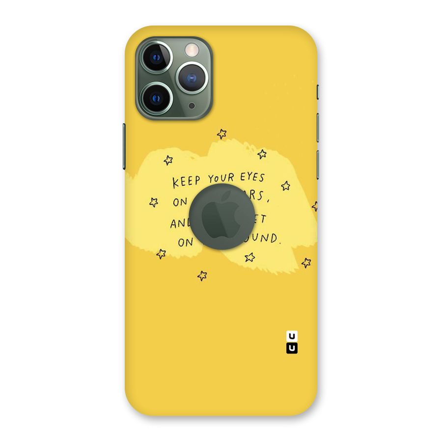 Eyes On Stars Back Case for iPhone 11 Pro Logo  Cut