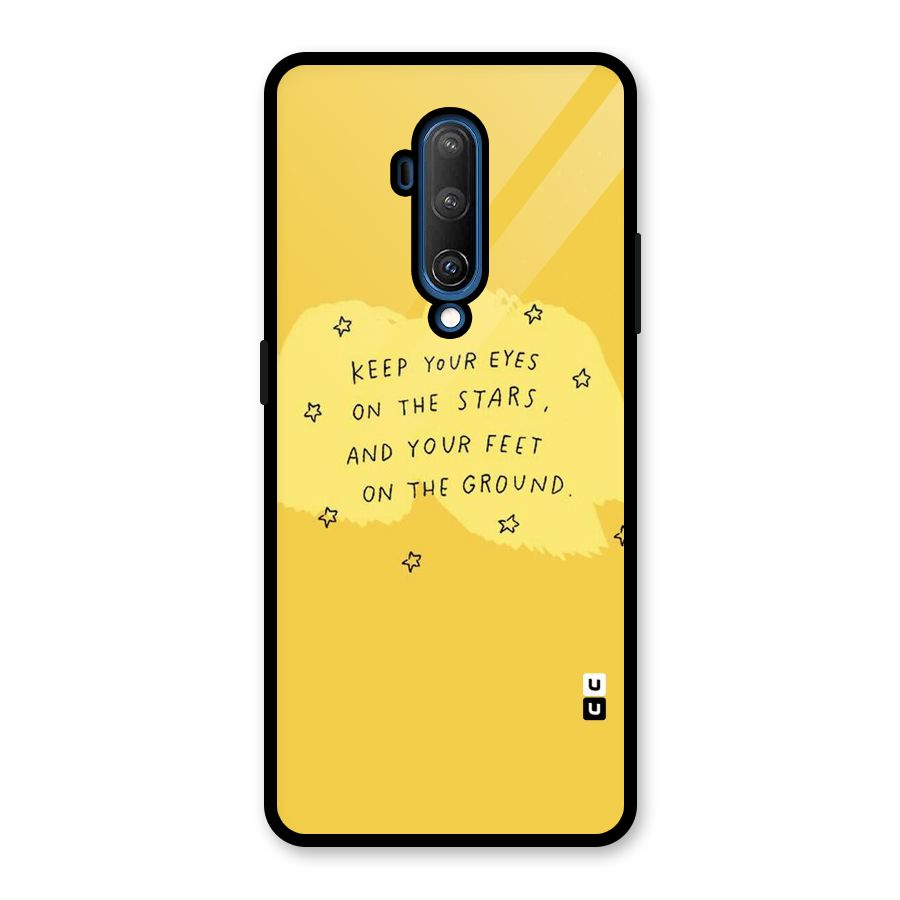 Eyes On Stars Glass Back Case for OnePlus 7T Pro