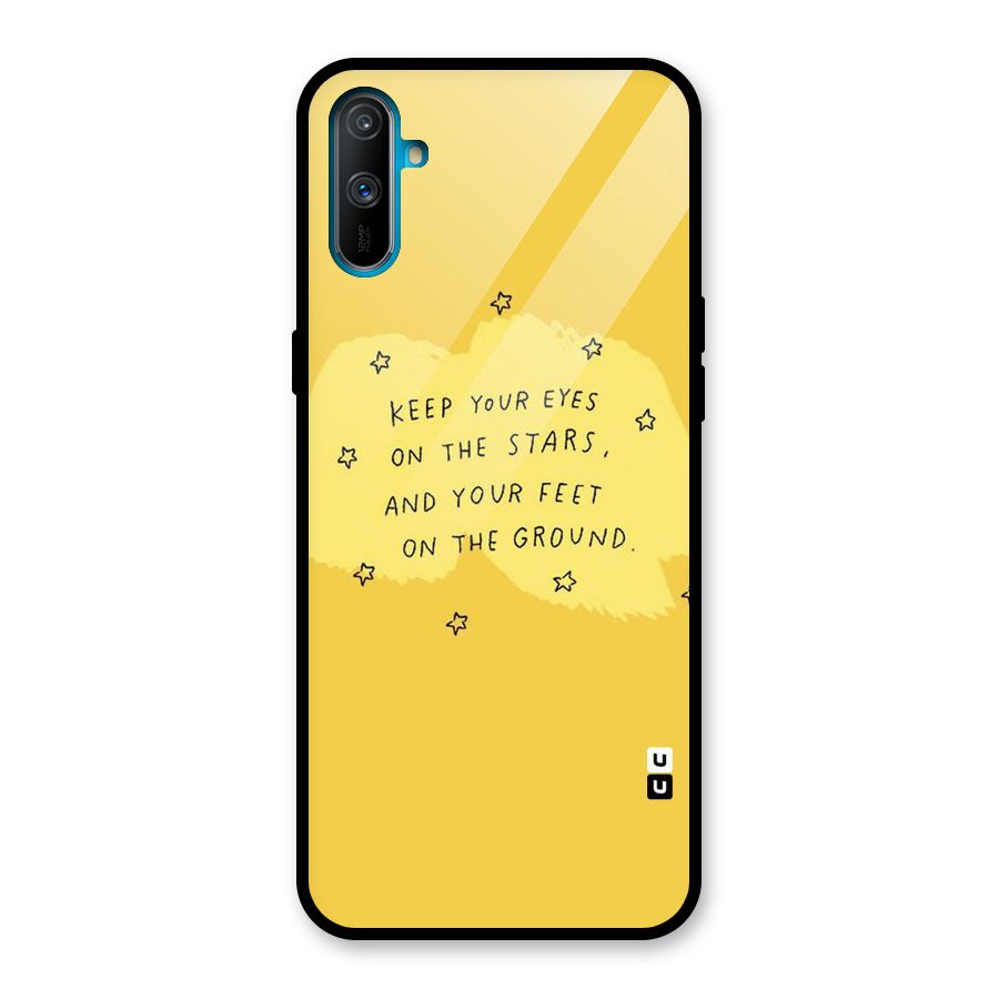 Eyes On Stars Glass Back Case for Realme C3