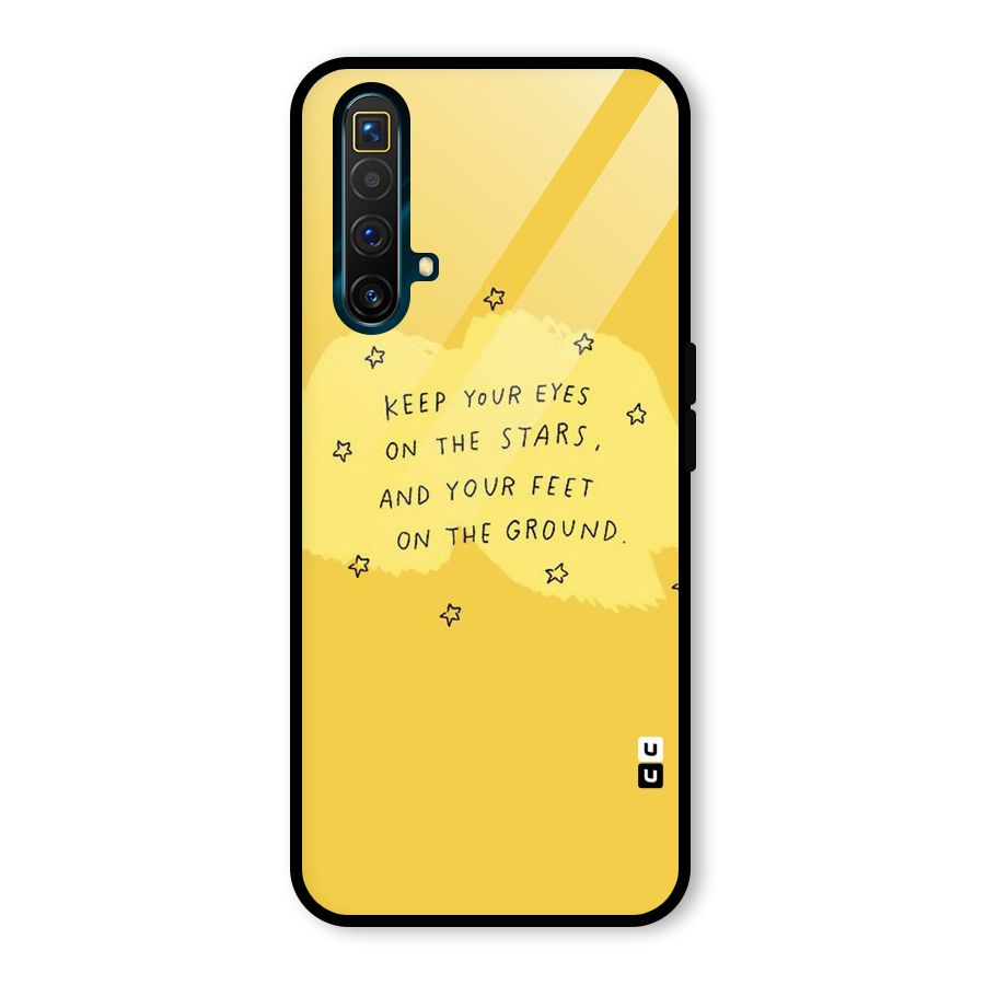 Eyes On Stars Glass Back Case for Realme X3