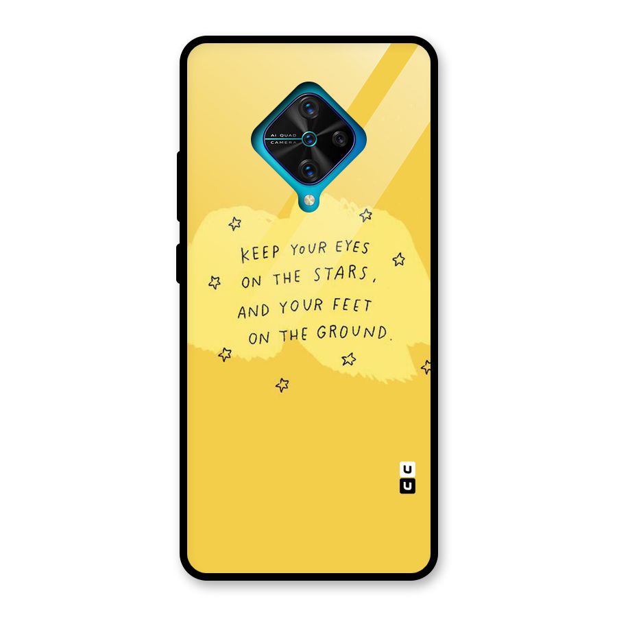 Eyes On Stars Glass Back Case for Vivo S1 Pro