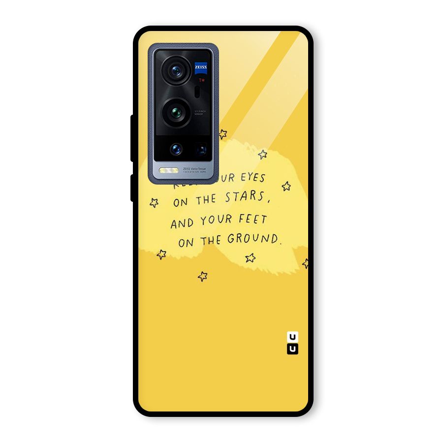 Eyes On Stars Glass Back Case for Vivo X60 Pro Plus