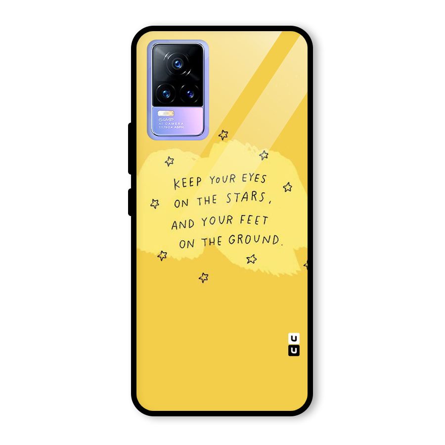 Eyes On Stars Glass Back Case for Vivo Y73