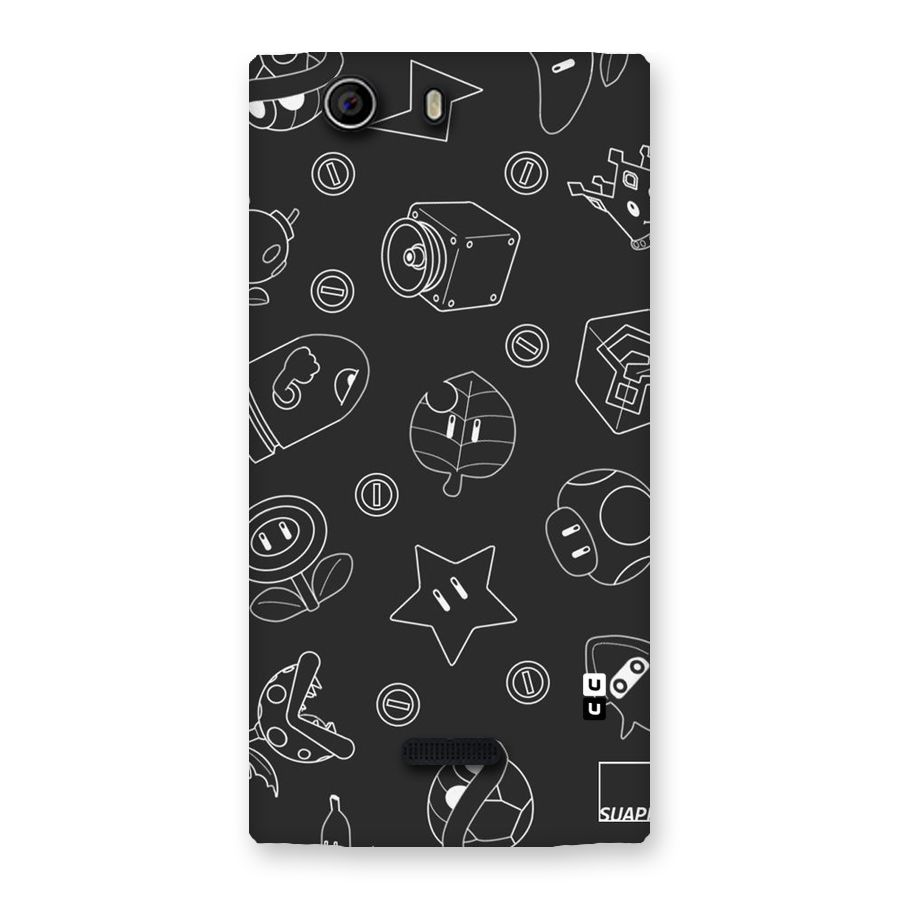 Face Mishchief Back Case for Canvas Nitro 2 E311