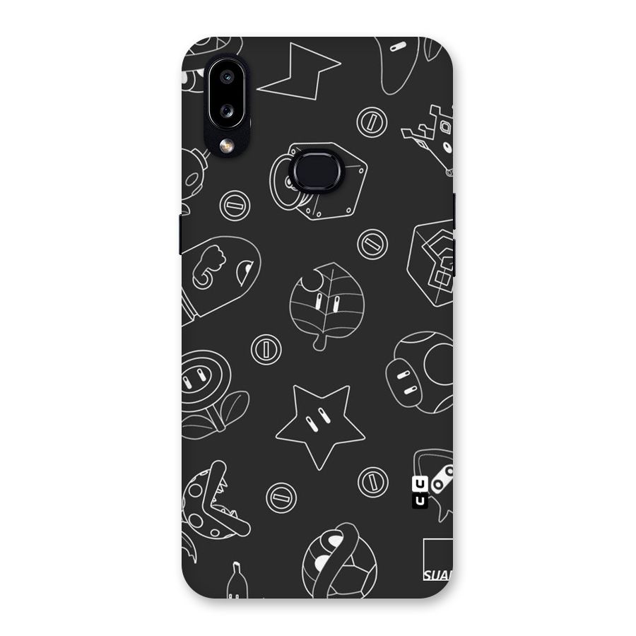 Face Mishchief Back Case for Galaxy A10s