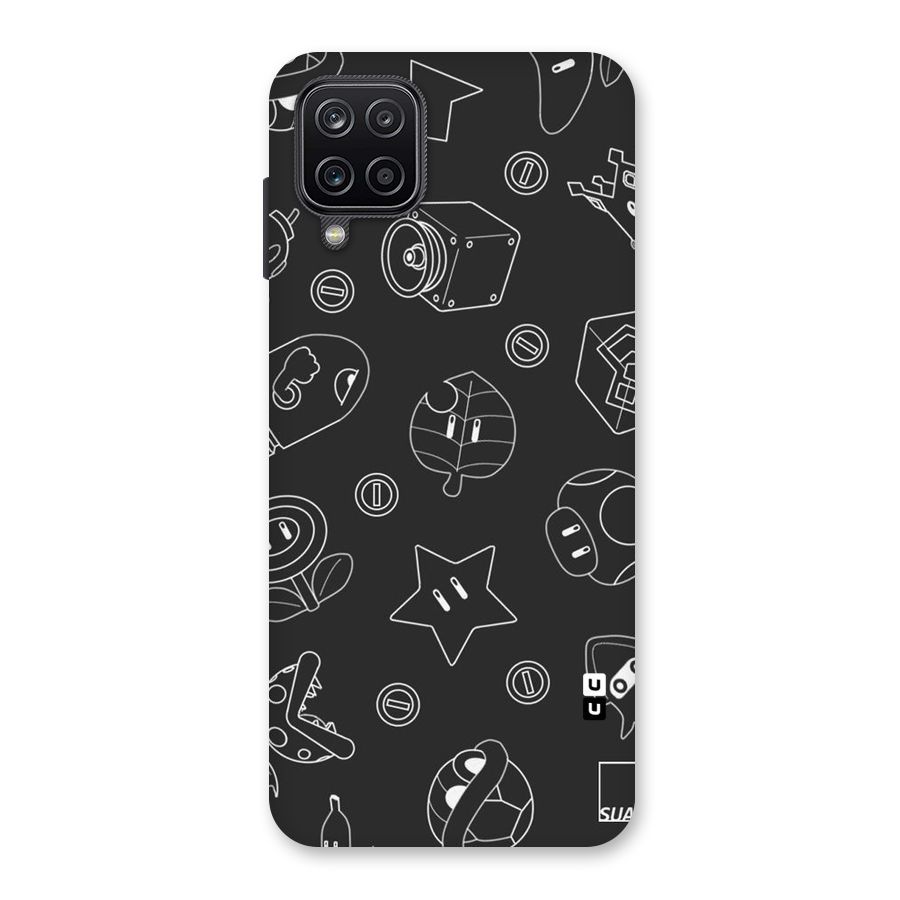 Face Mishchief Back Case for Galaxy A12
