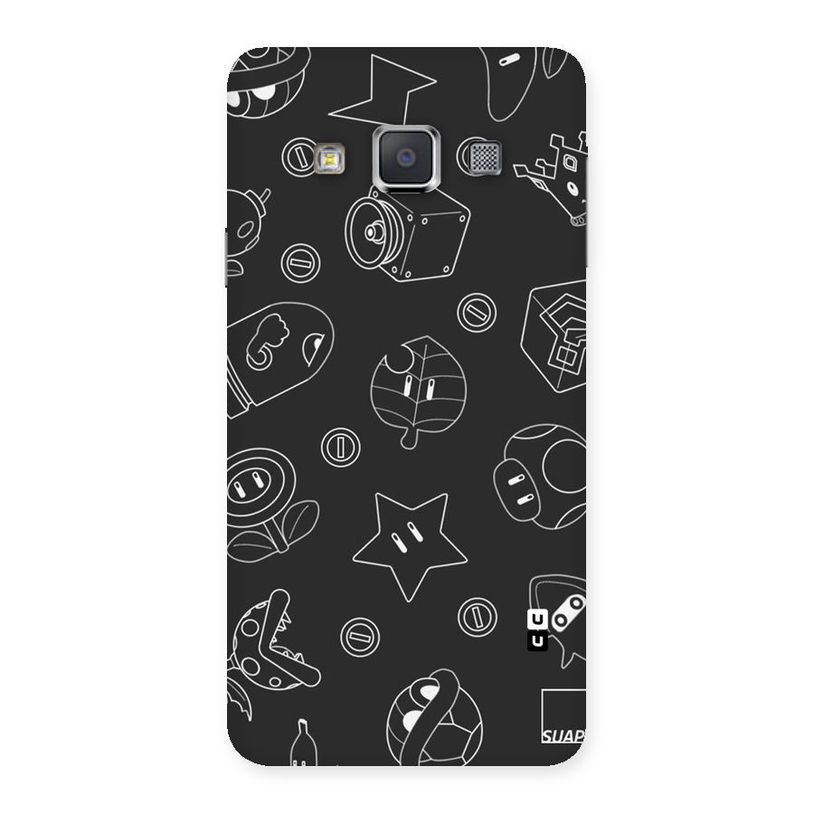 Face Mishchief Back Case for Galaxy A3