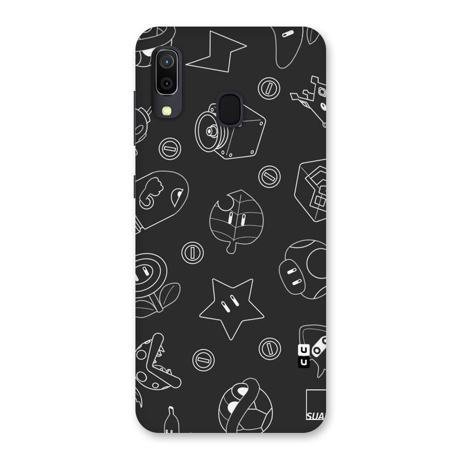 Face Mishchief Back Case for Galaxy A30