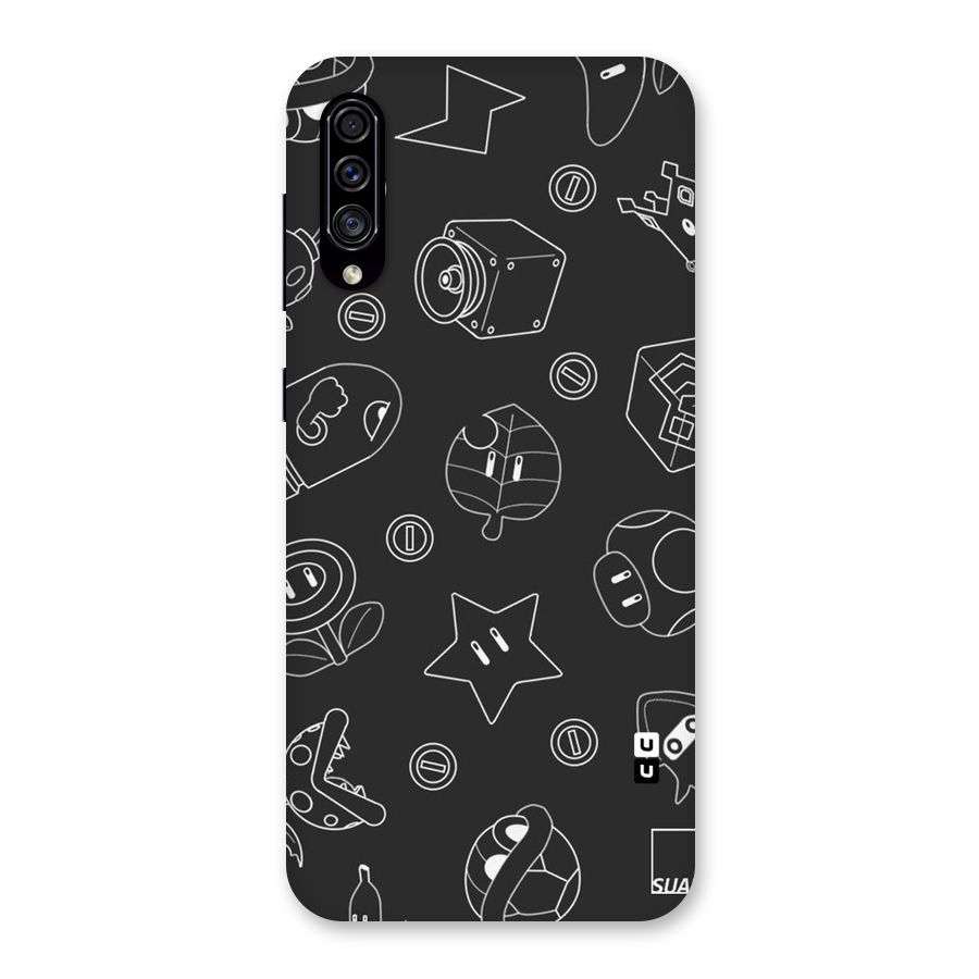 Face Mishchief Back Case for Galaxy A30s