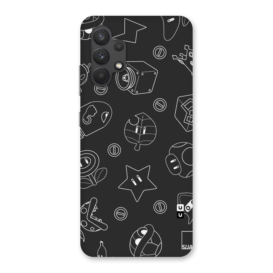 Face Mishchief Back Case for Galaxy A32