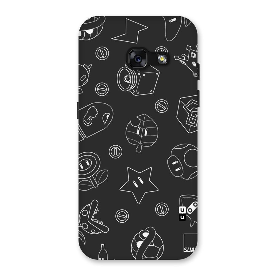 Face Mishchief Back Case for Galaxy A3 (2017)