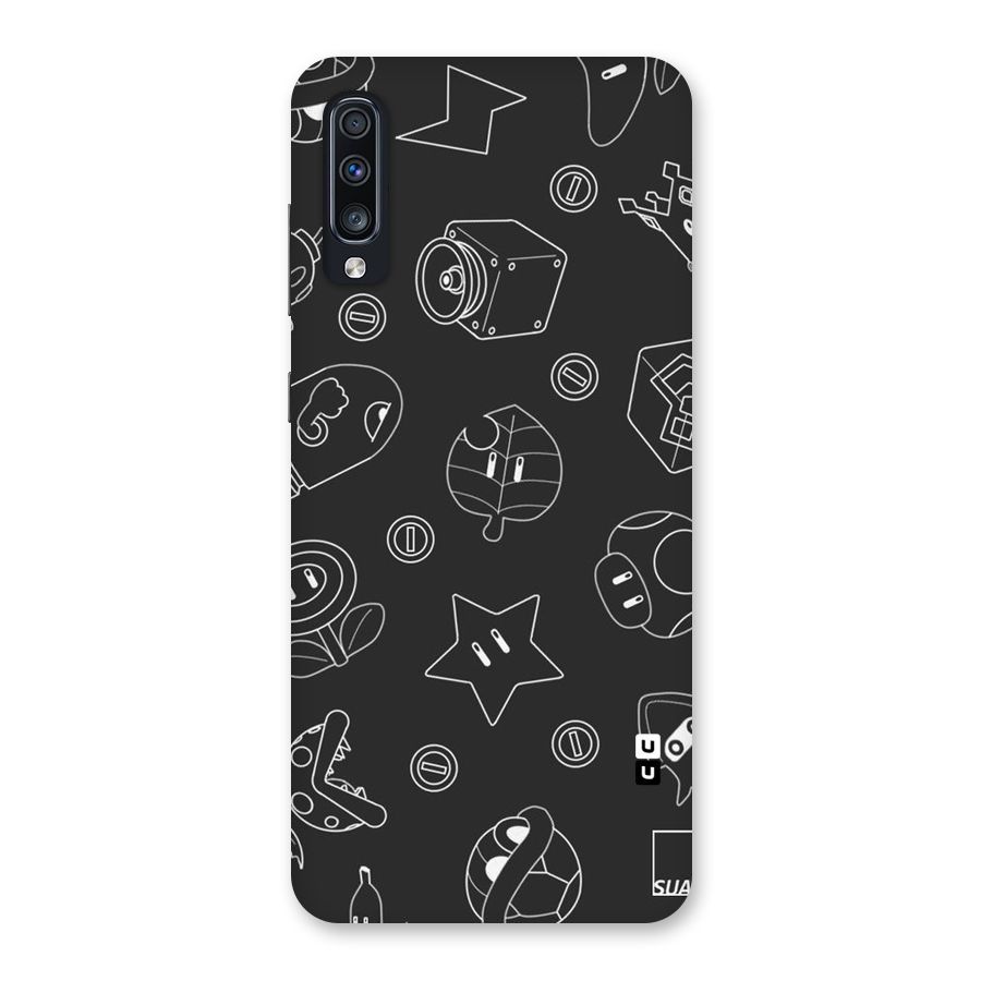 Face Mishchief Back Case for Galaxy A70