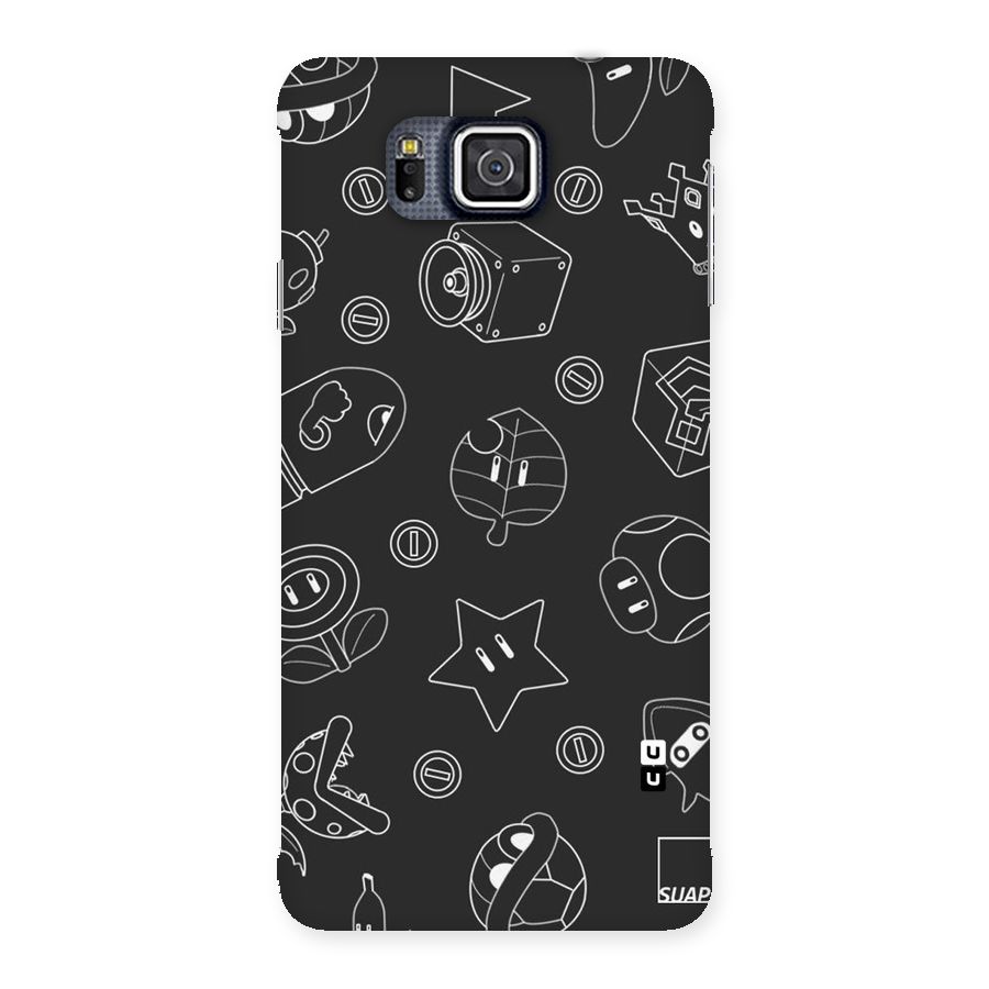 Face Mishchief Back Case for Galaxy Alpha