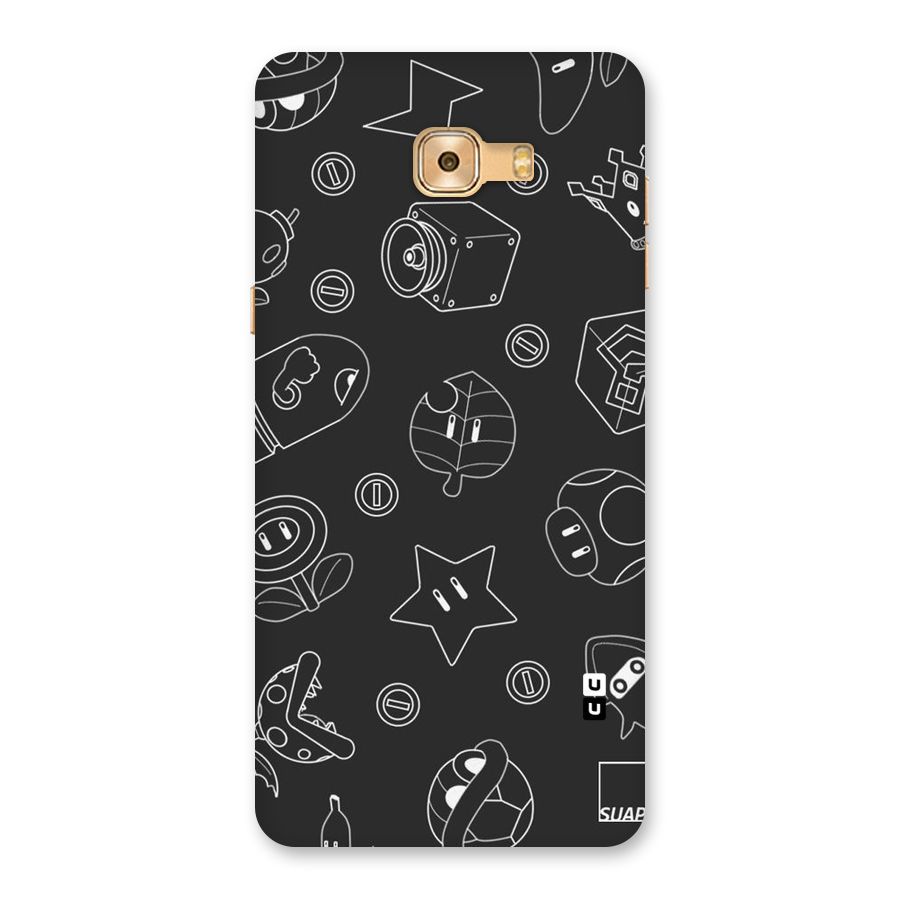 Face Mishchief Back Case for Galaxy C9 Pro