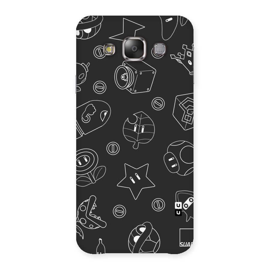 Face Mishchief Back Case for Galaxy E7