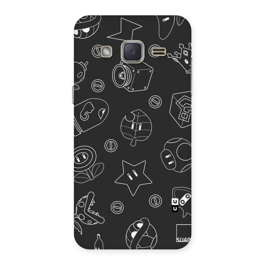 Face Mishchief Back Case for Galaxy J2